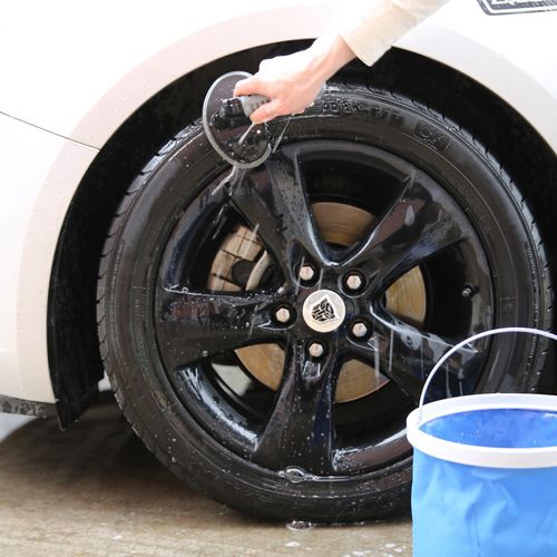 汽车轮胎刷汽车用品轮胎刷子车刷洗车清洁刷洗车刷子家用清洁用品产品
